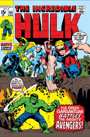 Incredible Hulk #128  cover