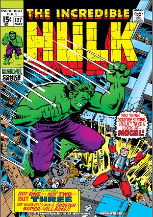 Incredible Hulk #127  cover
