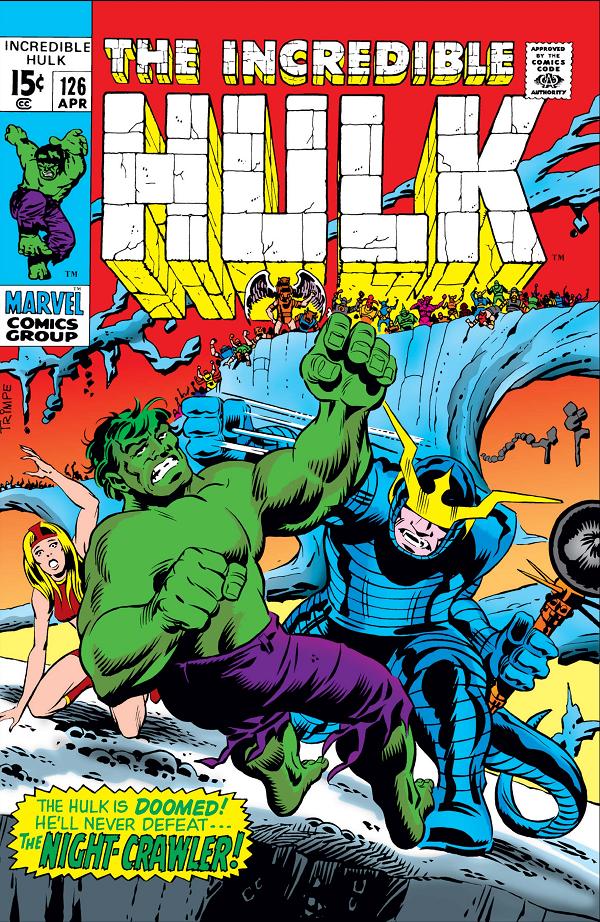 Incredible Hulk #126  cover