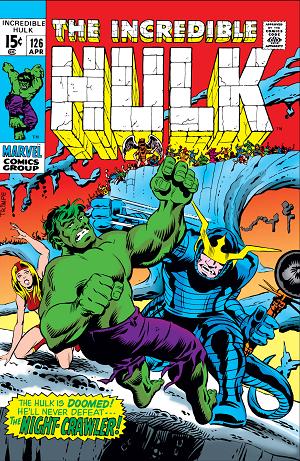 Incredible Hulk #126  cover