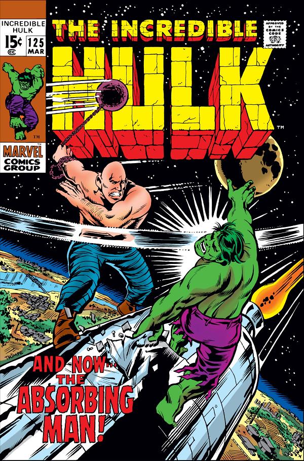 Incredible Hulk #125  cover