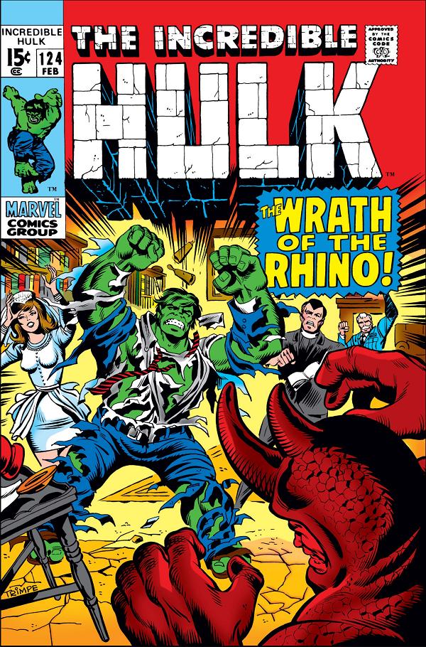 Incredible Hulk #124  cover