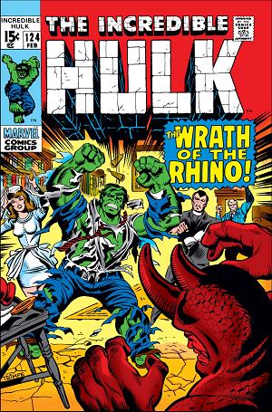 Incredible Hulk #124  cover