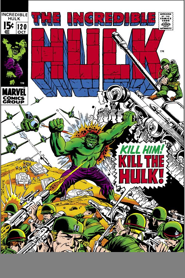 Incredible Hulk #120  cover
