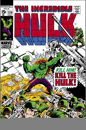 Incredible Hulk #120  cover