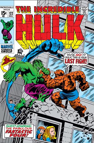Incredible Hulk #122  cover
