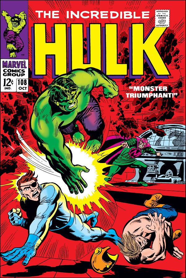 Incredible Hulk #108  cover