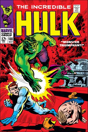 Incredible Hulk #108  cover
