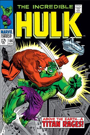 Incredible Hulk #106  cover
