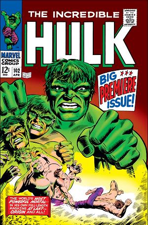 Incredible Hulk #102  cover