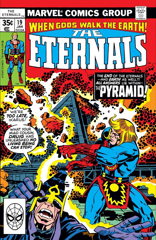 Eternals #19  cover