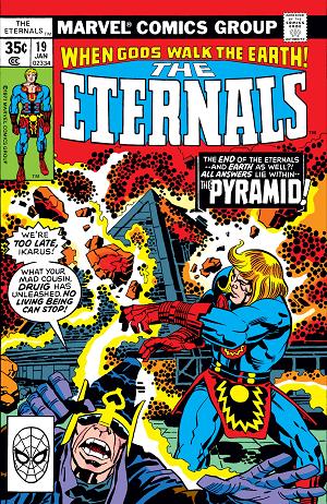 Eternals #19  cover