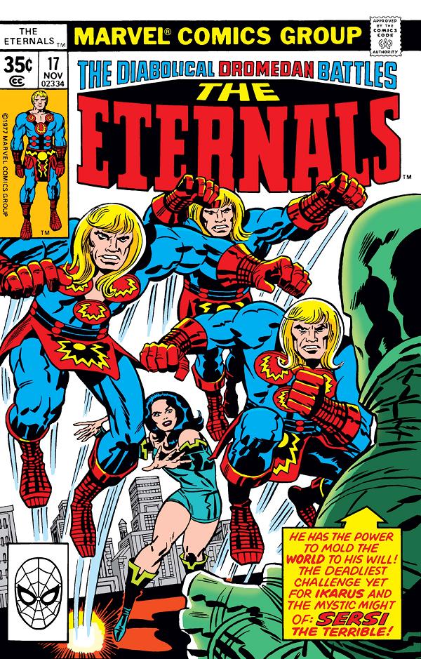 Eternals #17  cover