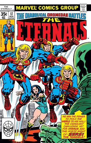 Eternals #17  cover