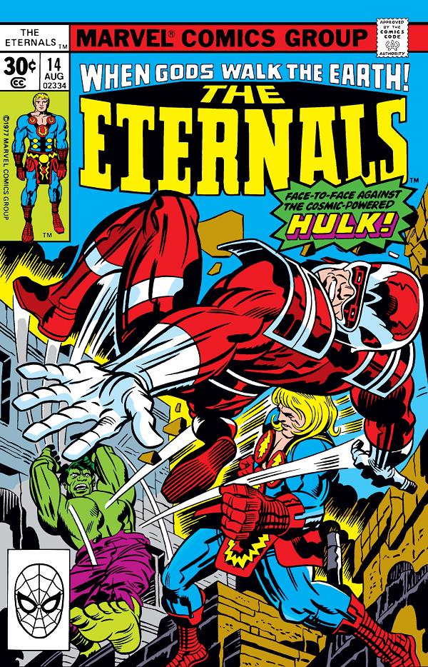 Eternals #14  cover