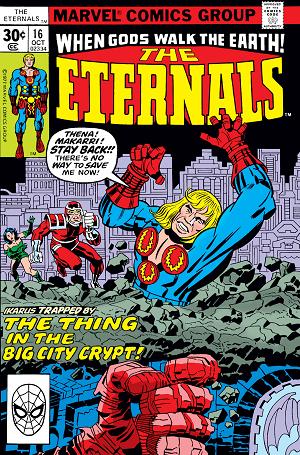 Eternals #16  cover