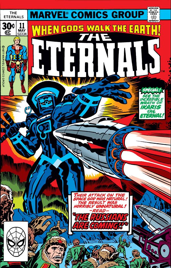 Eternals #11  cover