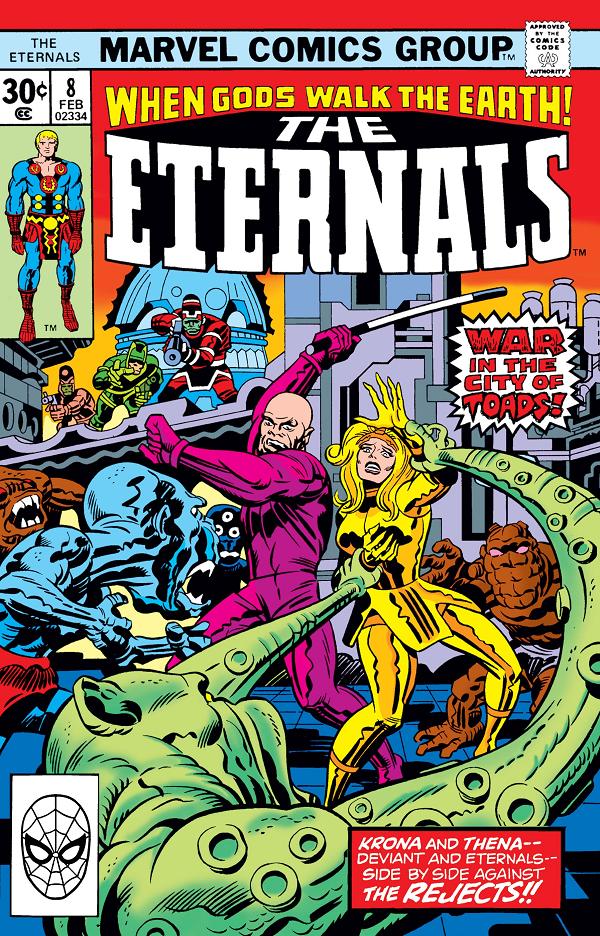 Eternals #8  cover