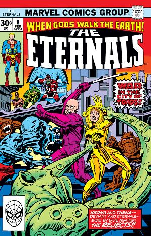 Eternals #8  cover