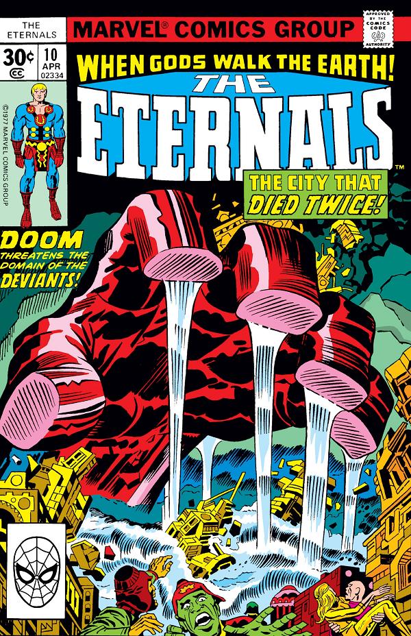 Eternals #10  cover