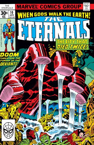 Eternals #10  cover
