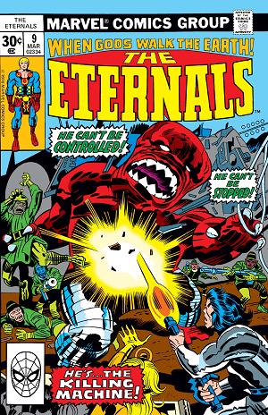 Eternals #9  cover