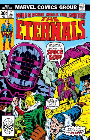 Eternals #7  cover