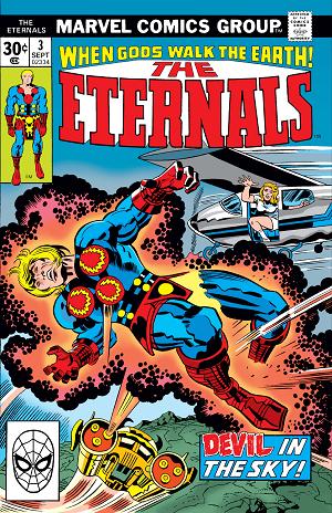 Eternals #3  cover