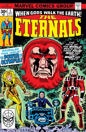 Eternals #5  cover