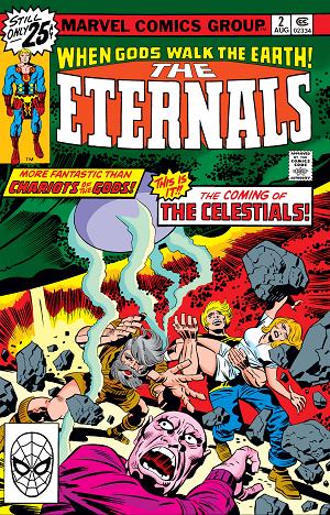 Eternals #2  cover