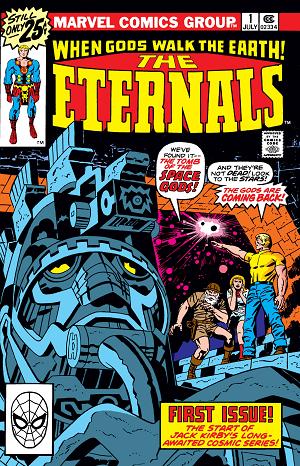 Eternals #1  cover