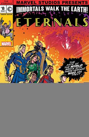 Eternals #8 cover