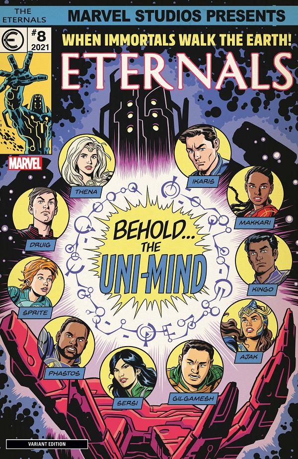 Eternals #8  cover