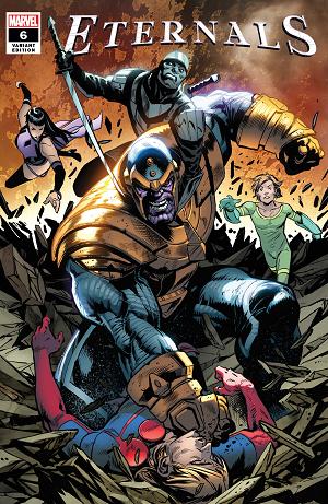 Eternals #6  cover