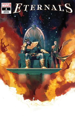 Eternals #4  cover
