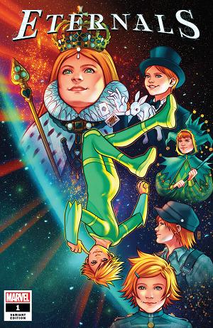 Eternals #1 cover