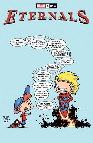 Eternals #1 cover