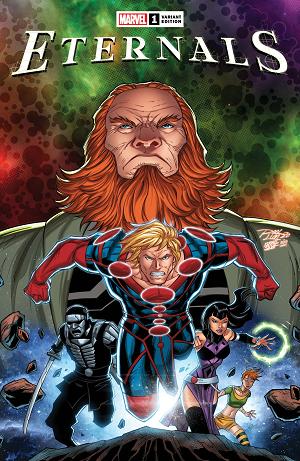 Eternals #1  cover