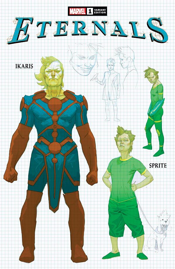Eternals #1  cover