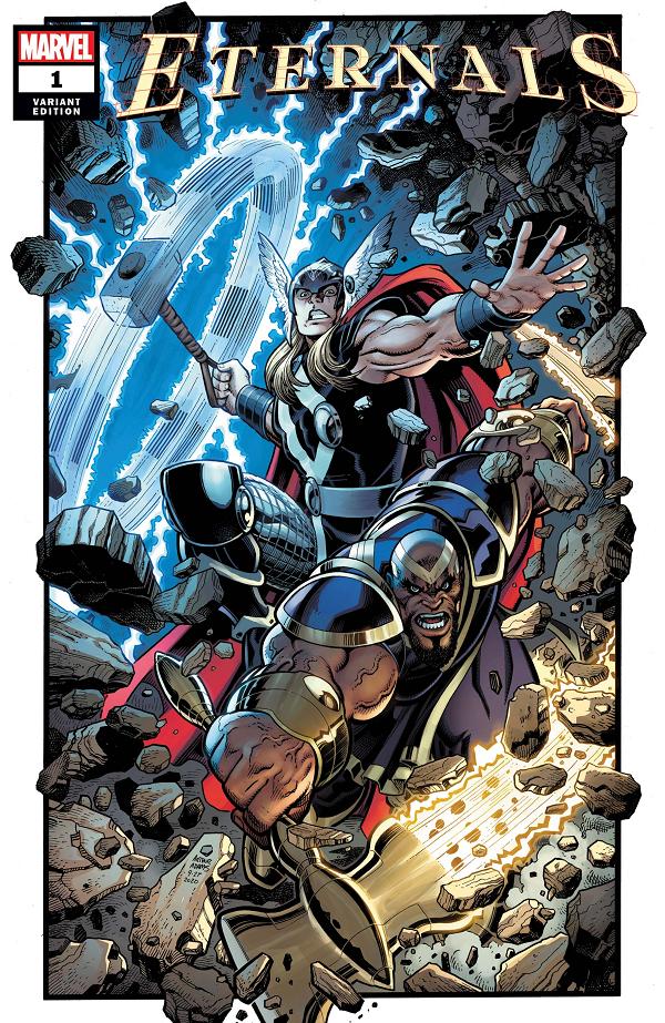 Eternals #1  cover