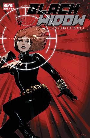 Black Widow #4  cover