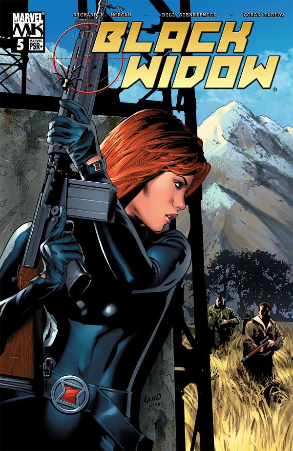 Black Widow #5  cover
