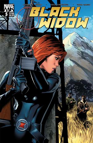 Black Widow #5  cover