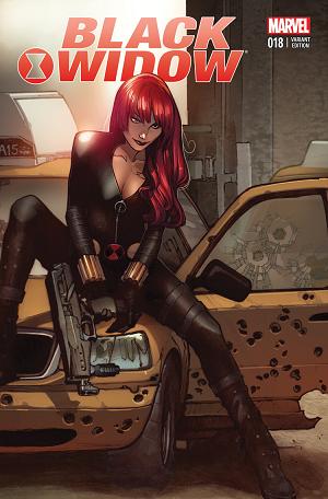 Black Widow #18 cover