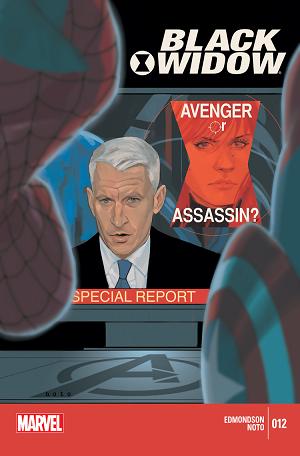 Black Widow #12  cover
