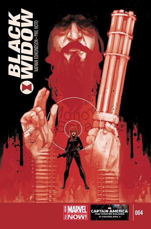 Black Widow #4  cover