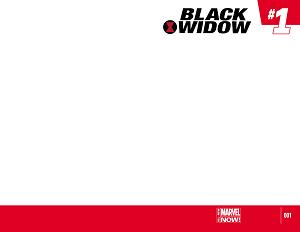 Black Widow #1  cover