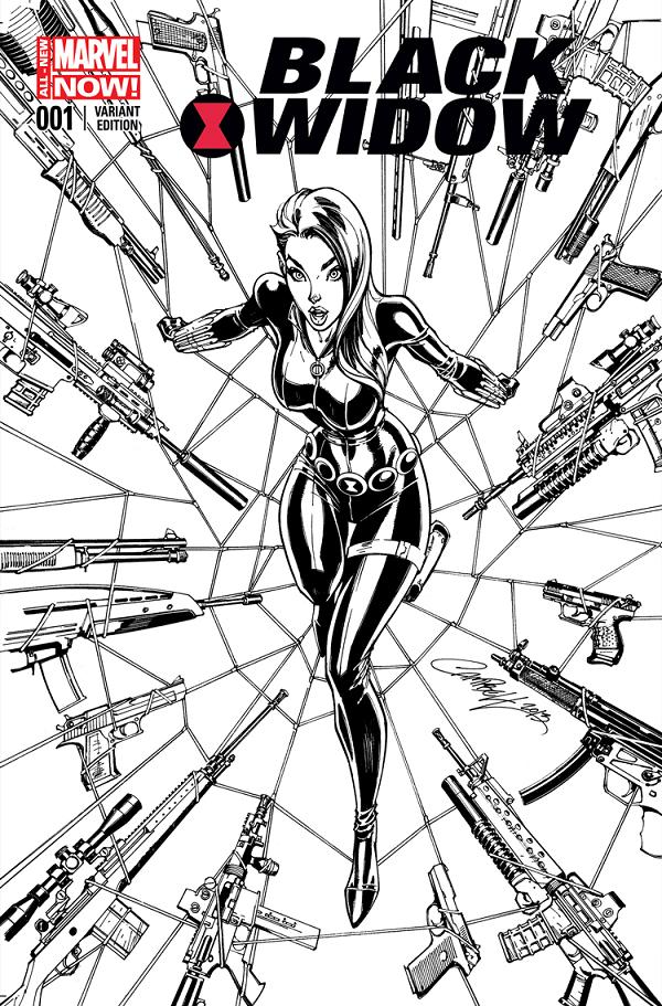 Black Widow #1  cover