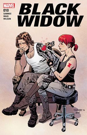 Black Widow #10  cover