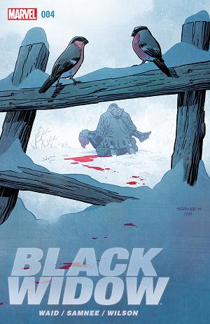 Black Widow #4  cover